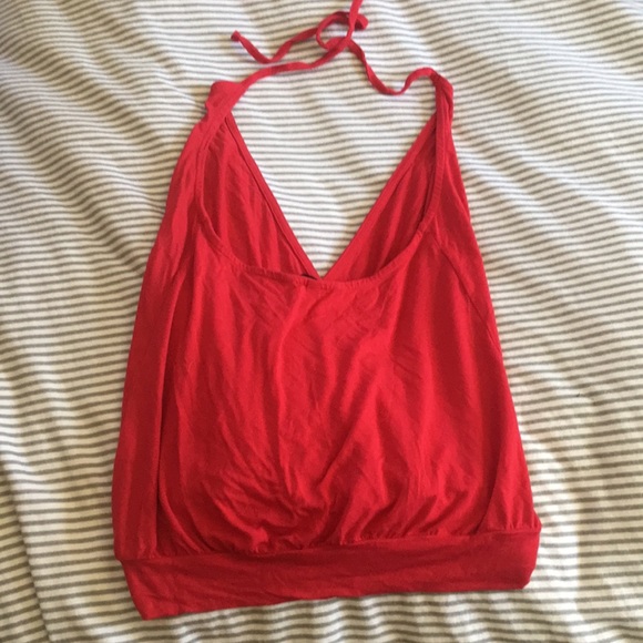 Victoria’s Secret Slouchy Red Halter - Picture 2 of 4